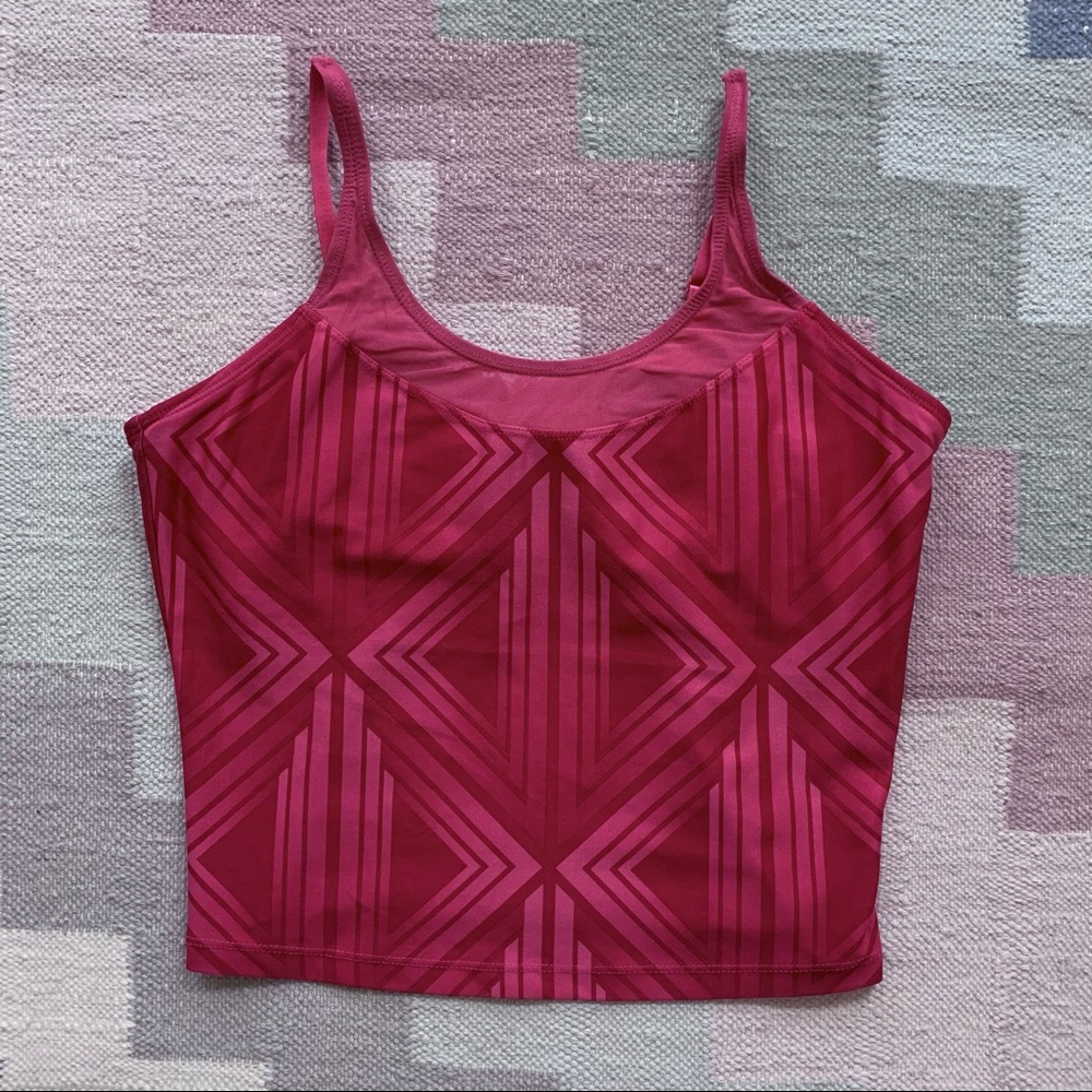 Vintage Nike Red Women’s Stretch Tank Top Large